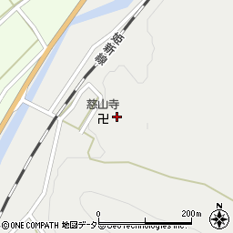 慈山寺周辺の地図
