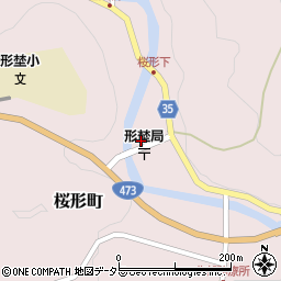 愛知県岡崎市桜形町中門1周辺の地図