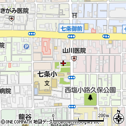松尾神社御旅所周辺の地図