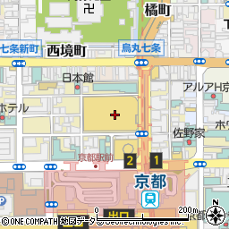 ハンバーグ＆ステーキ HIRO 京都ヨドバシ店周辺の地図