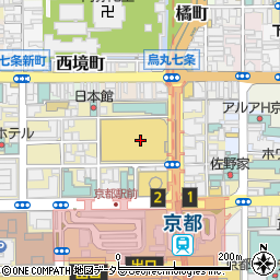 神戸元町ドリア京都ヨドバシ店周辺の地図