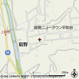 大阪府豊能郡能勢町宿野432-30周辺の地図