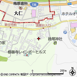静岡県伊豆市熊坂39-1周辺の地図