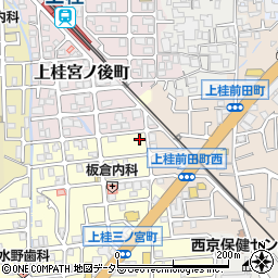 京都府京都市西京区上桂三ノ宮町92周辺の地図