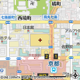 台湾小籠包 京都ヨドバシ店周辺の地図