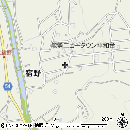 大阪府豊能郡能勢町宿野432-3周辺の地図