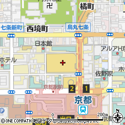 YEBISU BAR 京都ヨドバシ店周辺の地図