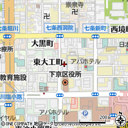 京都府京都市下京区東塩小路町607-13周辺の地図