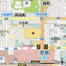 ライトオン京都ヨドバシ店周辺の地図
