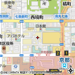 まそほ 京都店周辺の地図