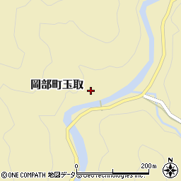 静岡県藤枝市岡部町玉取1989周辺の地図