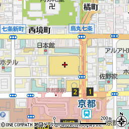 ヨドバシカメラ　マルチメディア京都周辺の地図
