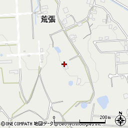 滋賀県栗東市荒張1221周辺の地図