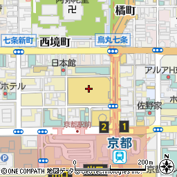 ゼビオスポーツエクスプレス京都ヨドバシ店周辺の地図