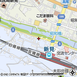岡山県新見市西方464周辺の地図