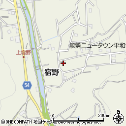 大阪府豊能郡能勢町宿野432-15周辺の地図