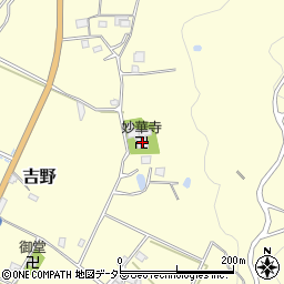 妙華寺周辺の地図