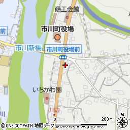 兵庫県神崎郡市川町西川辺203周辺の地図