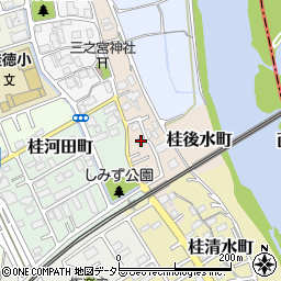 ＣＡＳＡ桂徳周辺の地図