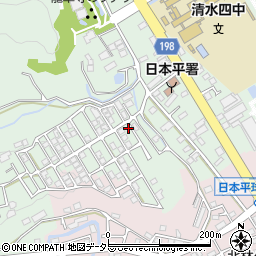 静岡県静岡市清水区村松3252-4周辺の地図