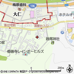 静岡県伊豆市熊坂39-15周辺の地図