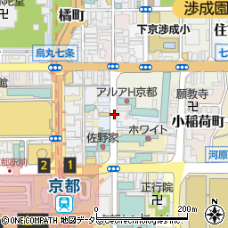 京都府京都市下京区塩小路町周辺の地図