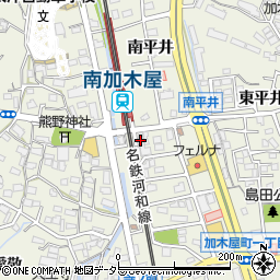 久鐵 東海店周辺の地図