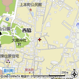 兵庫県西脇市西脇603周辺の地図