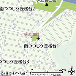 桜台一集会所周辺の地図