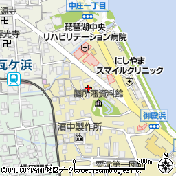 滋賀県大津市御殿浜20-10周辺の地図