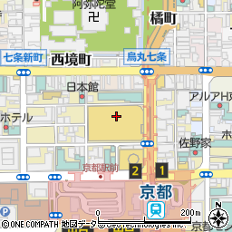 ＴＨＥＳＵＩＴＣＯＭＰＡＮＹ京都ヨドバシ店周辺の地図