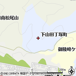 京都府京都市西京区下山田丁塚町周辺の地図