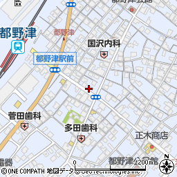 都野津駅口周辺の地図