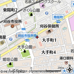 株式会社エレステ警備保障　岡崎刈谷オフィス周辺の地図