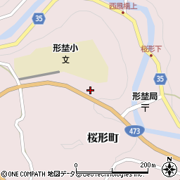 愛知県岡崎市桜形町惣玉16周辺の地図