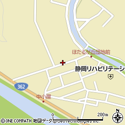 静岡県静岡市葵区新間413周辺の地図