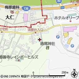 静岡県伊豆市熊坂39周辺の地図