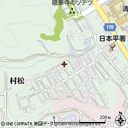 静岡県静岡市清水区村松3248-69周辺の地図