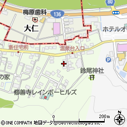 静岡県伊豆市熊坂39-13周辺の地図