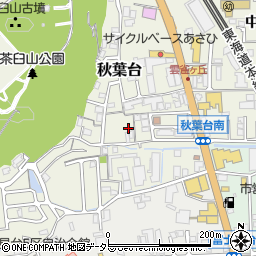 滋賀県大津市秋葉台10周辺の地図