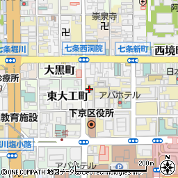 京都府京都市下京区東塩小路町607-11周辺の地図