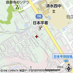 静岡県静岡市清水区村松674周辺の地図