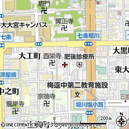 京都府京都市下京区川端町330周辺の地図