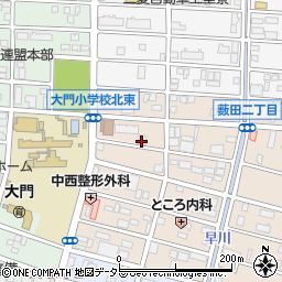 ダスキン岡崎東支店周辺の地図