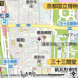 京都府京都市東山区北斗町612周辺の地図