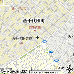 静岡県静岡市葵区西千代田町11周辺の地図