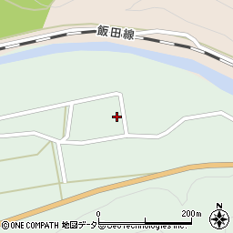 愛知県新城市名越小林8周辺の地図
