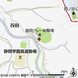 静岡クレー射撃場周辺の地図