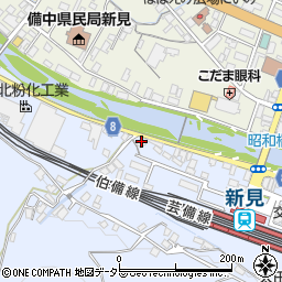 岡山県新見市西方480周辺の地図