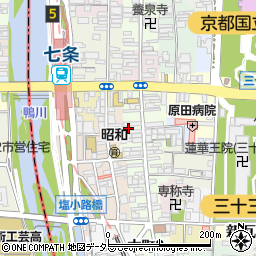 赤尾屋倉庫周辺の地図